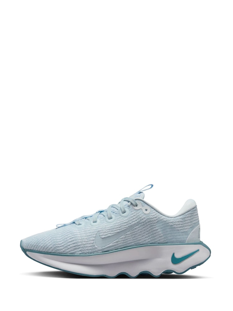 Nike Blue Motiva Premium Walking Trainers - Image 2 of 9