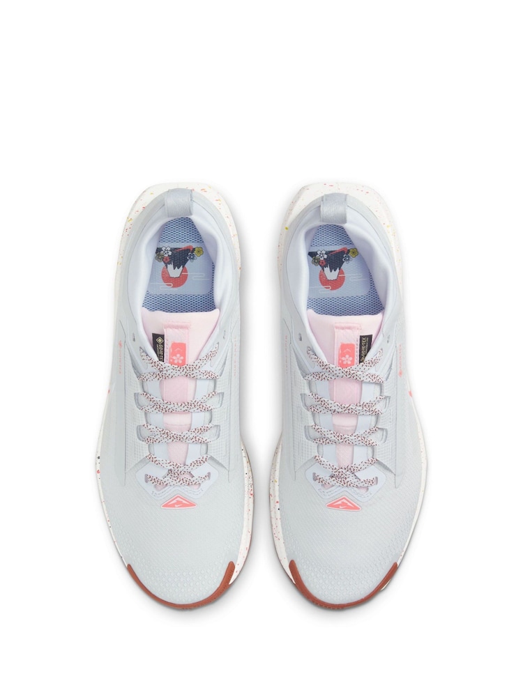 Nike Light Grey Pegasus 5 GORE-TEX Waterproof Trail Running Trainers - Image 5 of 12