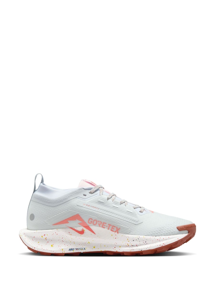 Nike Light Grey Pegasus 5 GORE-TEX Waterproof Trail Running Trainers - Image 9 of 12