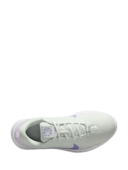 Nike White/Purple Flex Experience Run 12 Road Running Trainers - Image 6 of 9