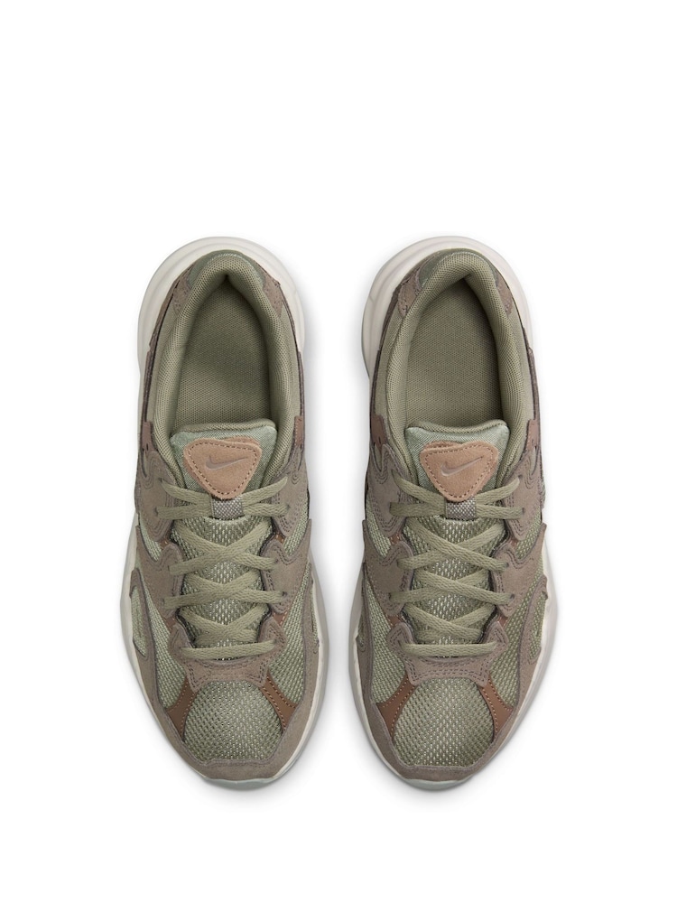 Nike Khaki/Stone AL8 Trainers - Image 5 of 8