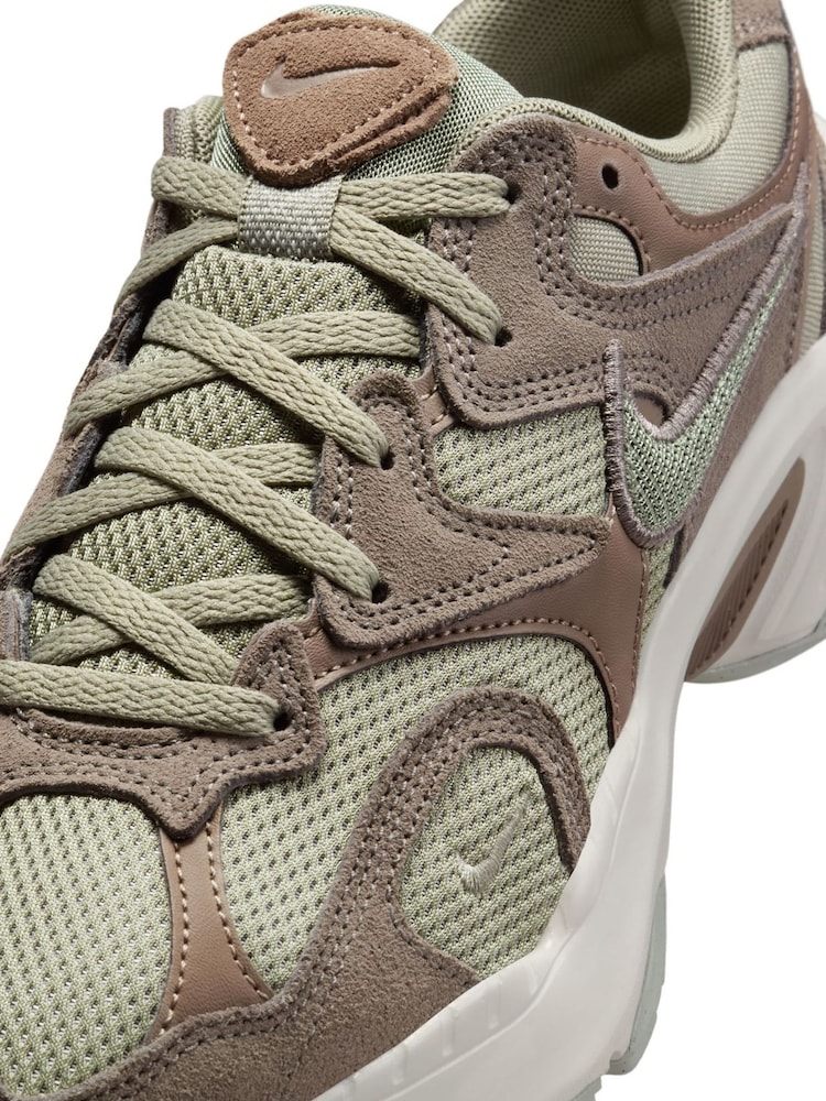 Nike Khaki/Stone AL8 Trainers - Image 7 of 8
