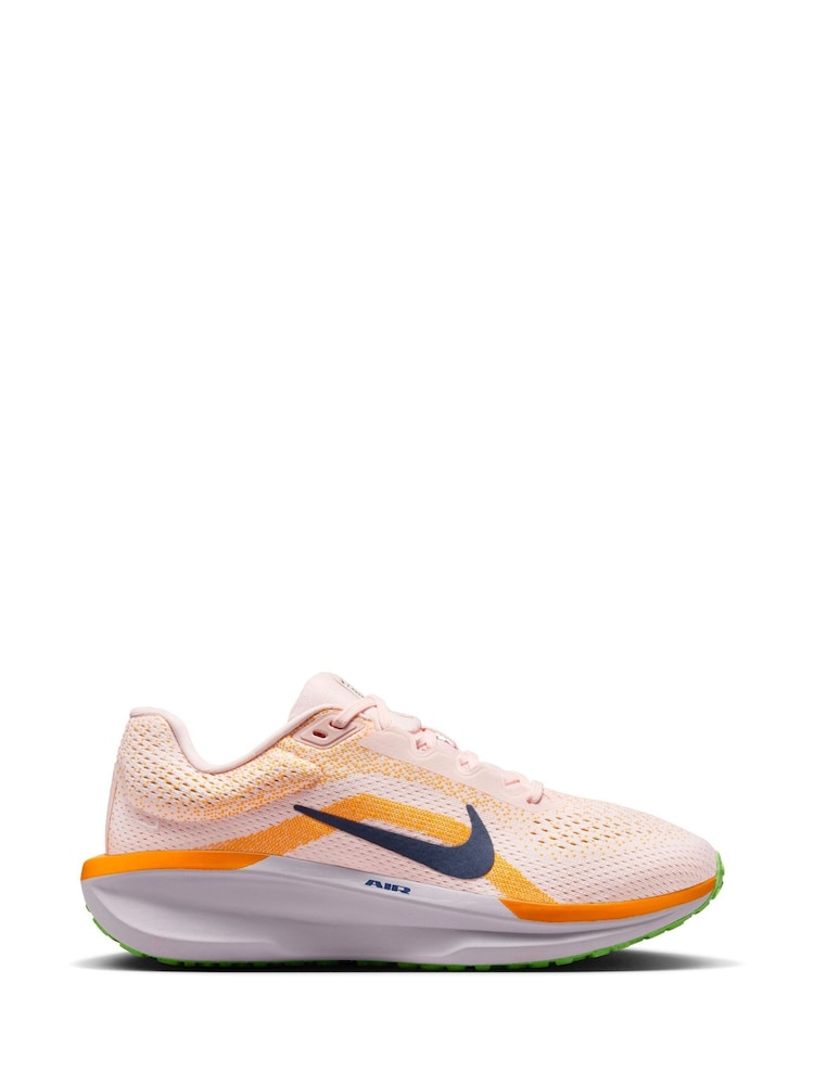 Nike Pink/Lilac Winflo 11 Road Running Trainers - Image 1 of 11