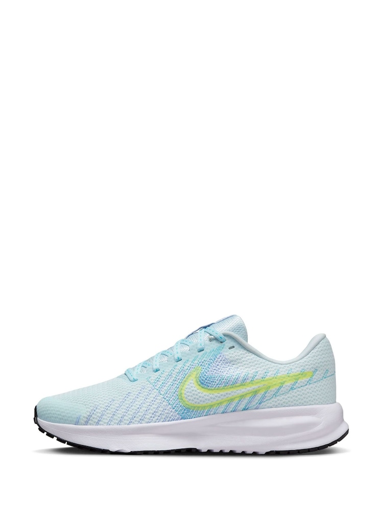 Nike Blue Run Defy Road Running Trainers - Image 2 of 10