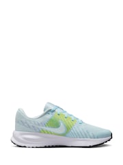 Nike Blue Run Defy Road Running Trainers - Image 3 of 10