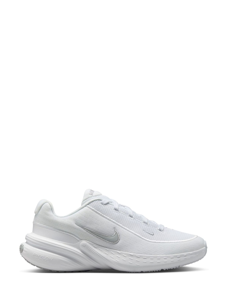 Nike White Grey Uplift SC Trainers - Image 1 of 10