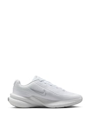 Nike White Grey Uplift SC Trainers - Image 2 of 10