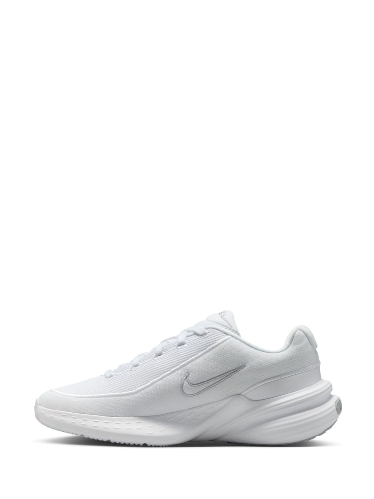 Nike White Grey Uplift SC Trainers - Image 3 of 10