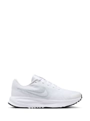 Nike White Run Defy Road Running Trainers - Image 1 of 9
