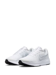 Nike White Run Defy Road Running Trainers - Image 3 of 9