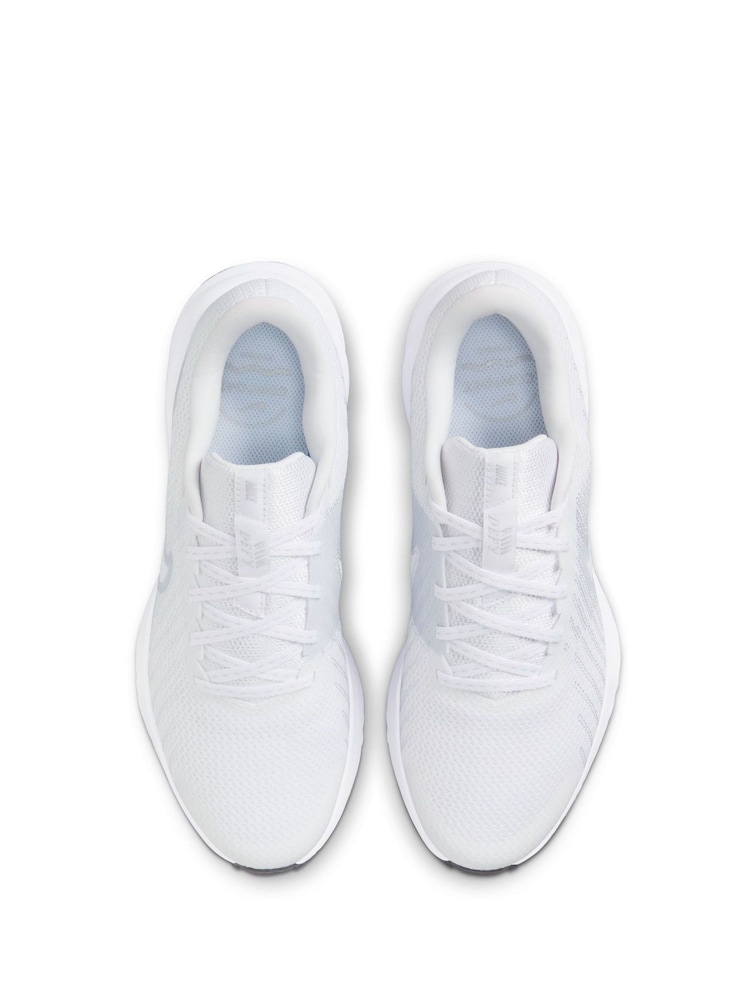 Buy Nike White Run Defy Road Running Trainers from the Next UK