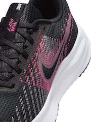 Schwarz und Pink - Nike – Run Defy Road –Laufschuhe - Bild 10 von 11