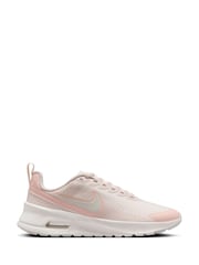 Nike Pale Pink Air Max Nuaxis Trainers - Image 1 of 9