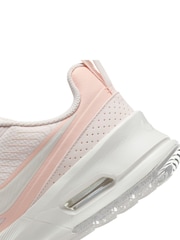 Nike Pale Pink Air Max Nuaxis Trainers - Image 9 of 9