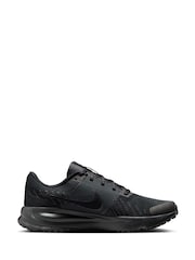 Nike Black Run Defy Road Running Trainers - Image 1 of 8