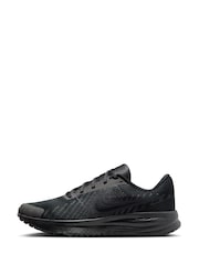 Nike Black Run Defy Road Running Trainers - Image 2 of 8