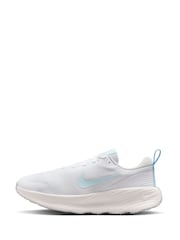 Nike White/Aqua Promina Walking Trainers - Image 2 of 11