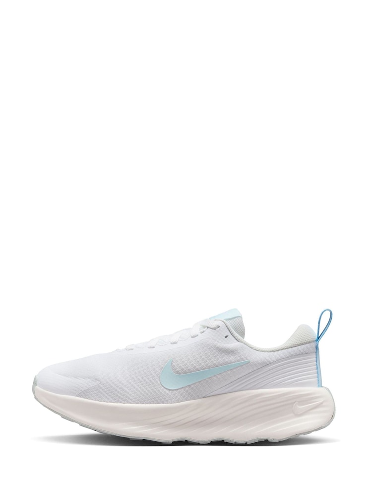 Nike White/Aqua Promina Walking Trainers - Image 2 of 11