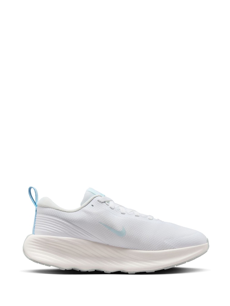 Nike White/Aqua Promina Walking Trainers - Image 3 of 11
