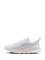 Nike White/Aqua Promina Walking Trainers - Image 4 of 11