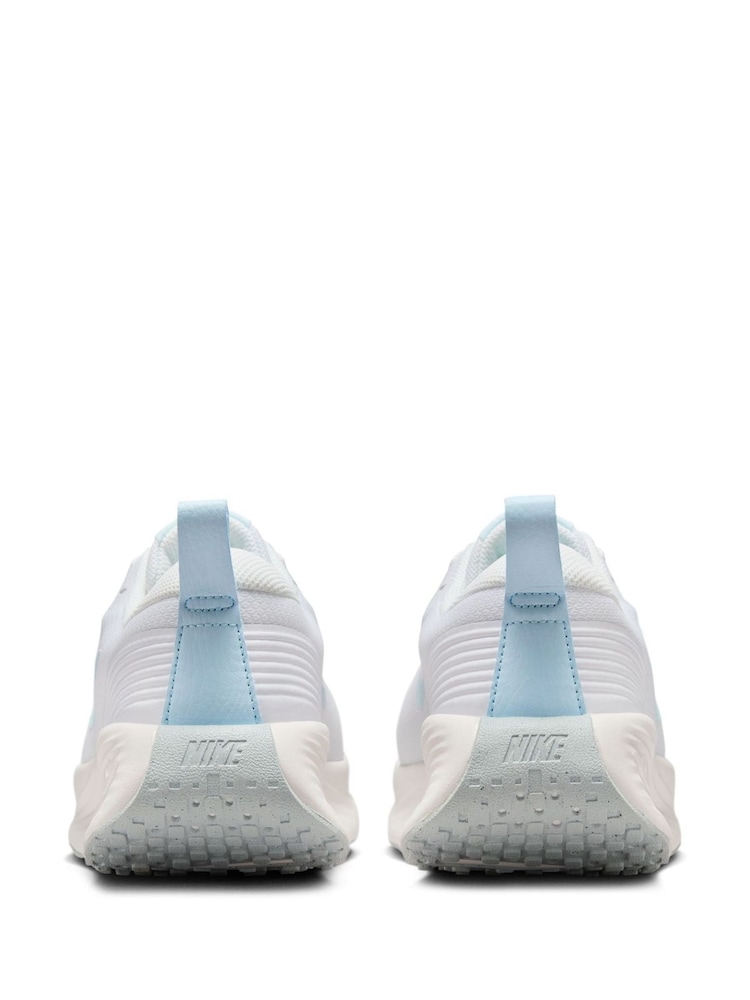 Nike White/Aqua Promina Walking Trainers - Image 6 of 11