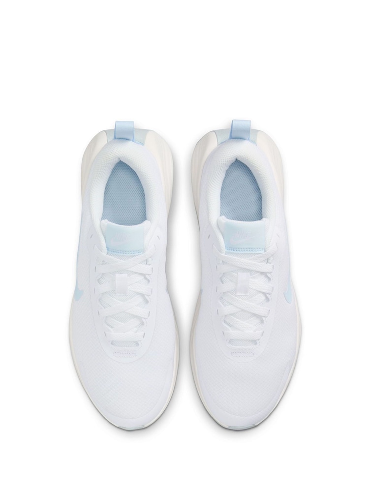 Nike White/Aqua Promina Walking Trainers - Image 7 of 11
