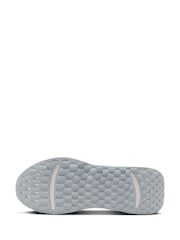 Nike White/Aqua Promina Walking Trainers - Image 9 of 11