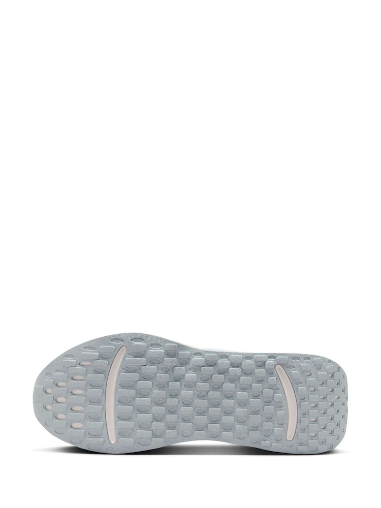Nike White/Aqua Promina Walking Trainers - Image 9 of 11