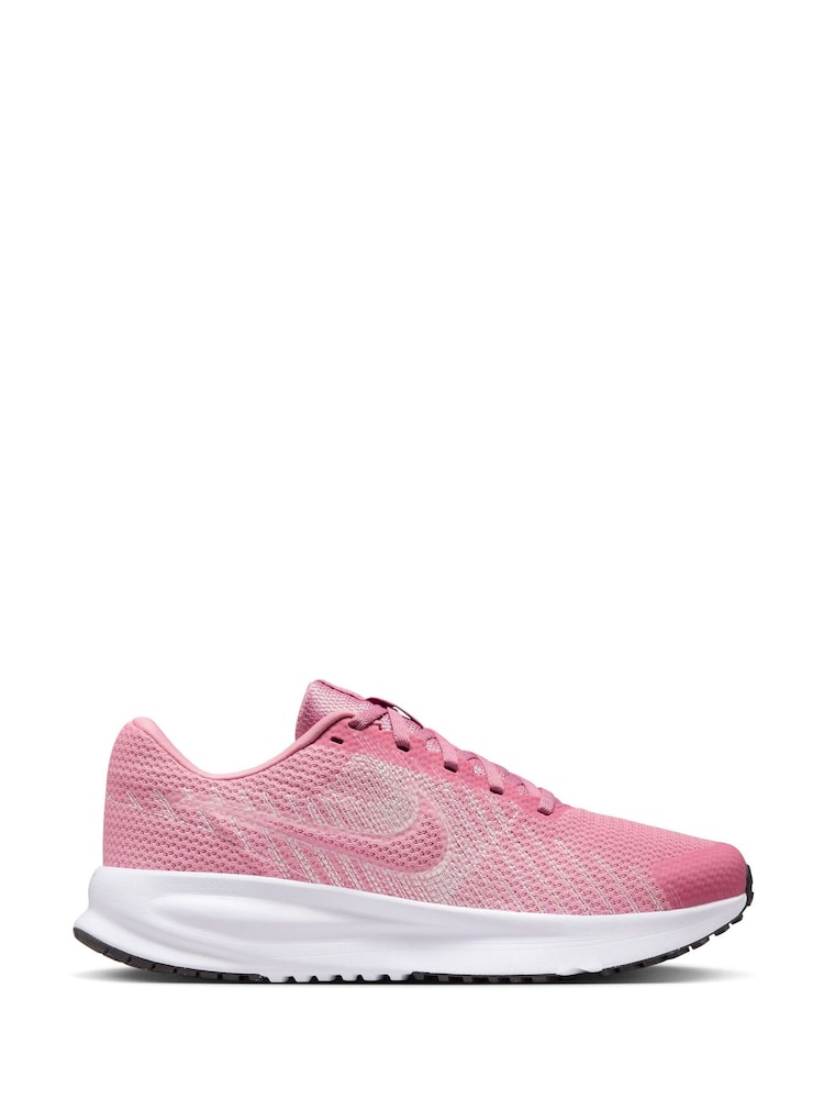 Nike Pink Run Defy Road Running Trainers - Image 1 of 8