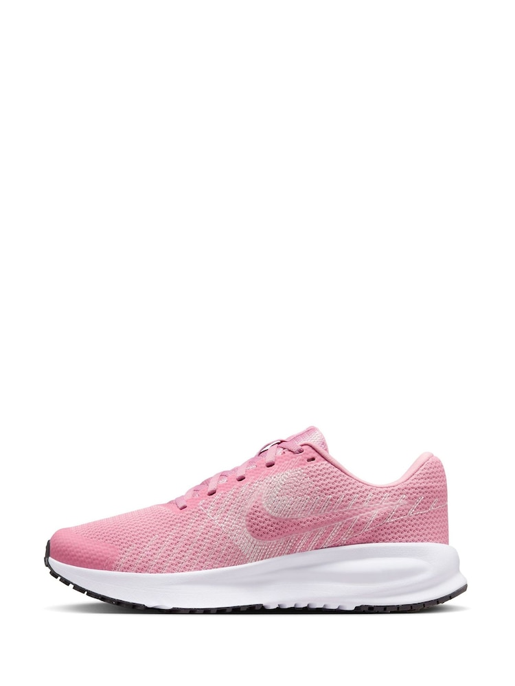 Nike Pink Run Defy Road Running Trainers - Image 2 of 8