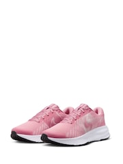 Nike Pink Run Defy Road Running Trainers - Image 3 of 8