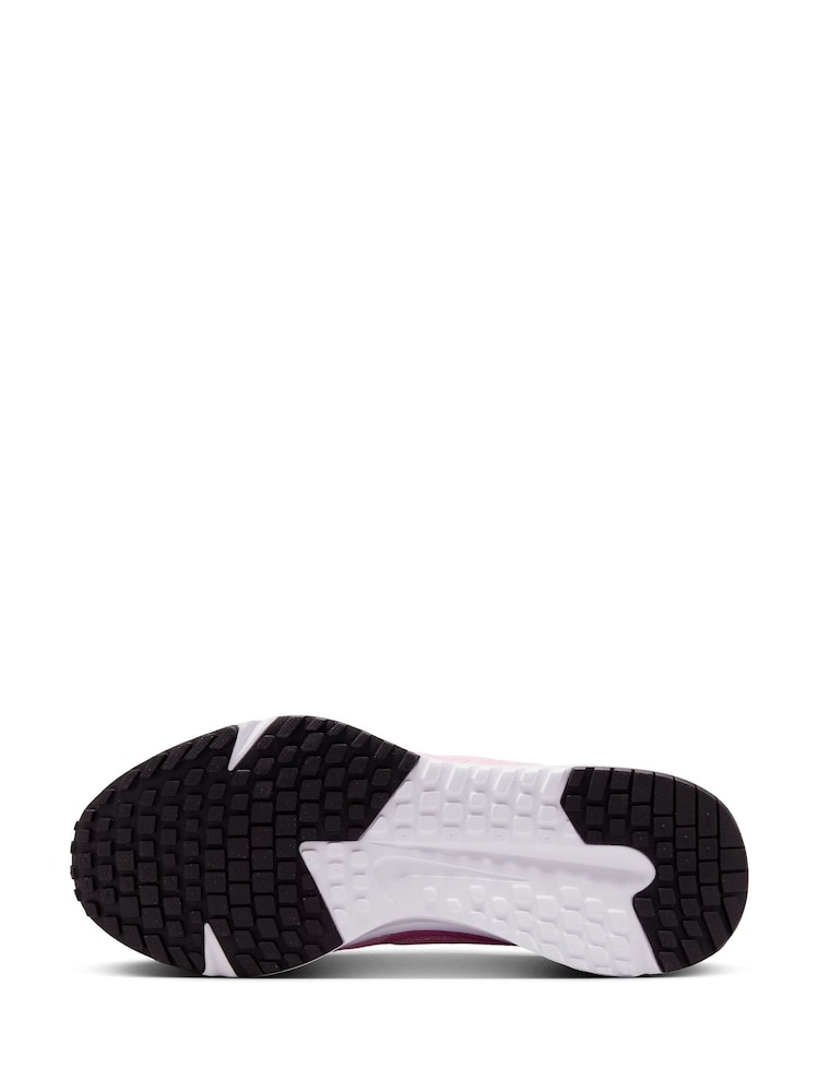 Nike Pink Run Defy Road Running Trainers - Image 7 of 9