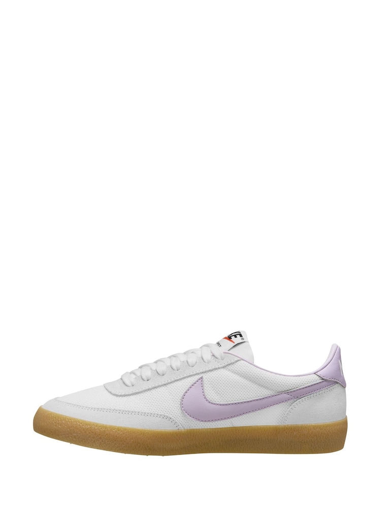 Nike White Killshot 2 Leather Gum Sole Trainers - Image 2 of 4