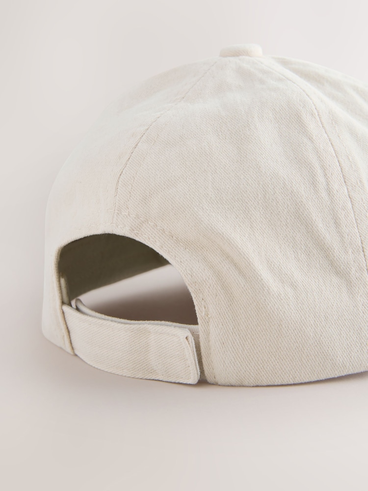 Ecru Slogan Baseball Cap (1-16yrs) - Image 3 of 3