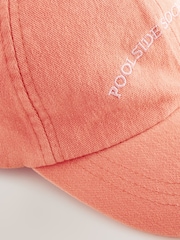 Red Slogan Baseball Cap (1-16yrs) - Image 2 of 3