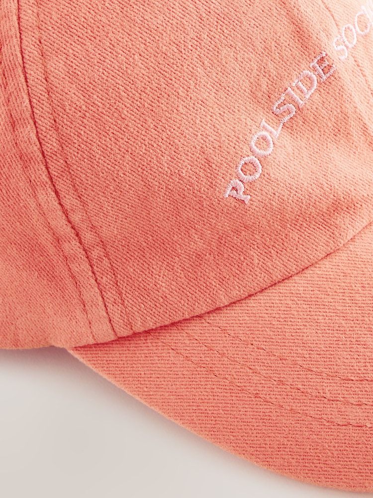 Red Slogan Baseball Cap (1-16yrs) - Image 2 of 3
