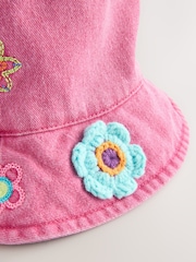 Denim Pink Denim Bucket Hat (3mths-16yrs) - Image 3 of 3