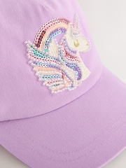 Pink Unicorn Baseball 100% Cotton Cap (1-13yrs) - Image 2 of 3