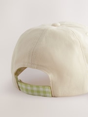 Cream Strawberry Baseball Cap (1-13yrs) - Image 3 of 3