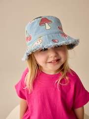 Denim Navy Denim Bucket Hat (3mths-16yrs) - Image 1 of 6