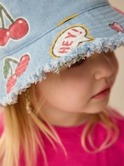 Denim Navy Denim Bucket Hat (3mths-16yrs) - Image 2 of 6