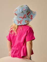 Denim Navy Denim Bucket Hat (3mths-16yrs) - Image 3 of 6