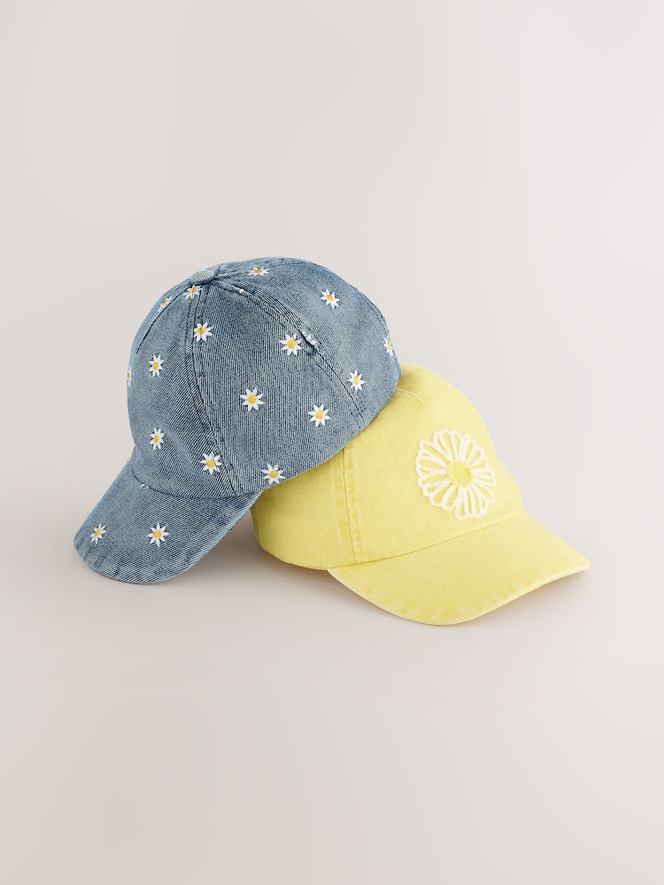 Multi Baseball Caps 2 Pack (1-16yrs) - Image 1 of 3