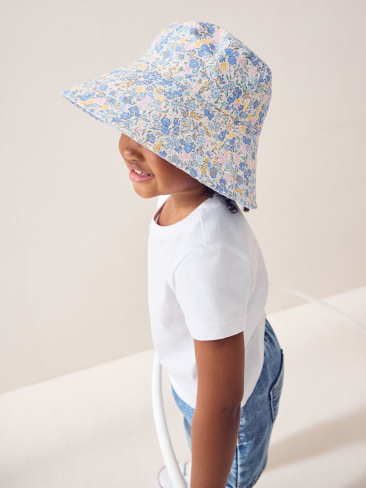 Cream - Bucket Printed Pălării/Căciuli (3luni-13ani) - Image 2 of 4