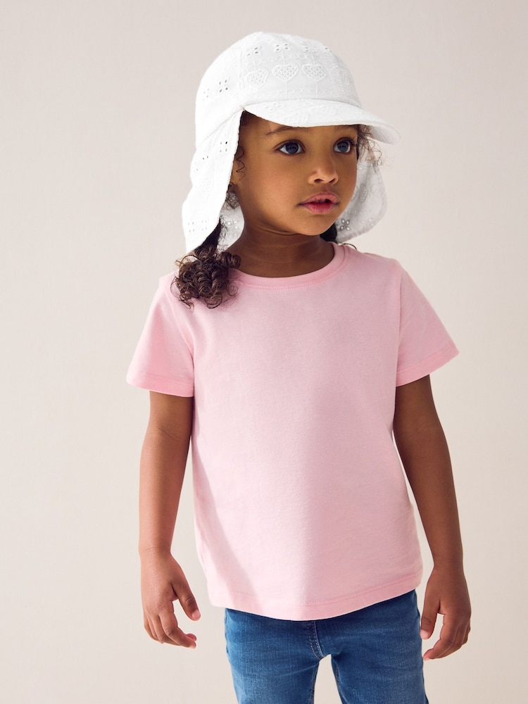 White Legionnaire 100% Cotton Hat (3mths-10yrs) - Image 2 of 5