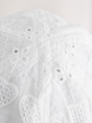 White Legionnaire 100% Cotton Hat (3mths-10yrs) - Image 5 of 5