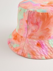 Orange Bucket Printed Hat (3mths-16yrs) - Image 2 of 3