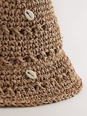 Cream Cloche Bucket Hat (3-16yrs) - Image 4 of 5