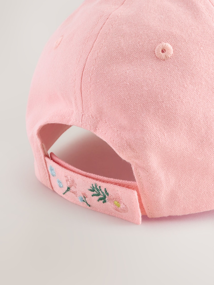 Rosa - Disney Princesses 100% Cotton Baseball Cap (1-13yrs) - Imagen 3 de 3