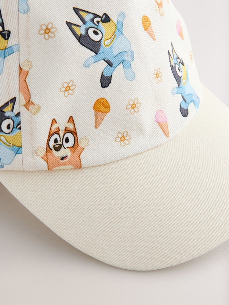 Multicolor - 100% Cotton Bluey Baseball Cap (1-10yrs) - Imagen 2 de 3